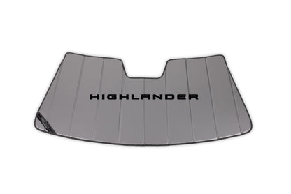 Covercraft 20-26 Toyota Official Licensed UVS100 Custom Sunscreen with Black Highlander Logo