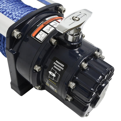 Superwinch 9500 LBS 12V DC 3/8/in x 80ft Synthetic Rope Talon 9.5SR Winch