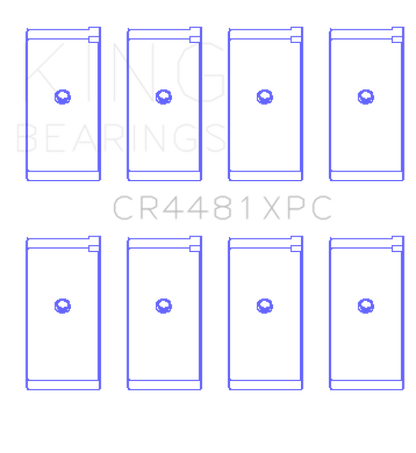 King Engine Bearings Mitsubishi 4G63/4G64/->1992 (Size +.026mm) Connecting Rod Bearing Set