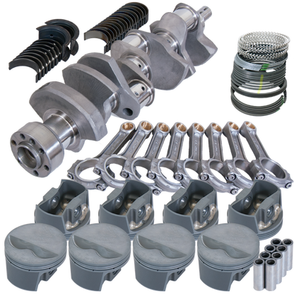Eagle Chevy LT1 350 1Pc 3.480in Crank 5.700in I-Beam Rods -5cc 4.060in Pistons Rotating Assembly