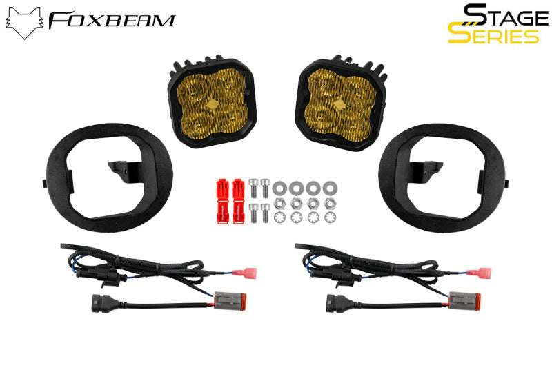 Diode Dynamics 06-09 Toyota 4Runner SS3 Type TR SAE Fog Light Kit - ABL Yellow