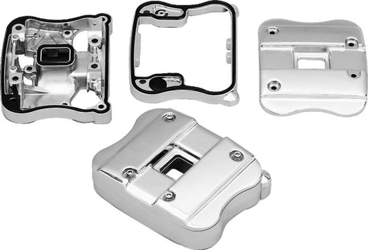 Bikers Choice 86-99 XL Chrome Rocker Box Kit - 489724