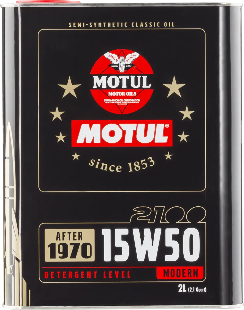 Motul 15W50 Classic 2100 Oil - 10x2L Motul