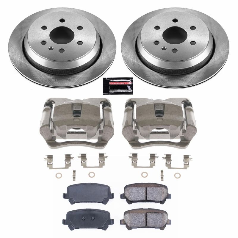 Power Stop 19-15 Chevrolet Colorado Rear Autospecialty Brake Kit w/Calipers PowerStop