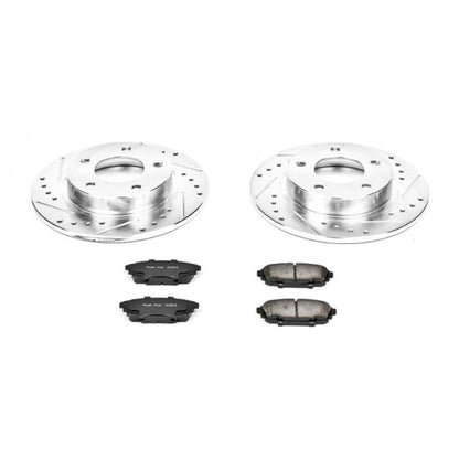 Power Stop 01-03 Mazda Protege Rear Z23 Evolution Sport Brake Kit PowerStop