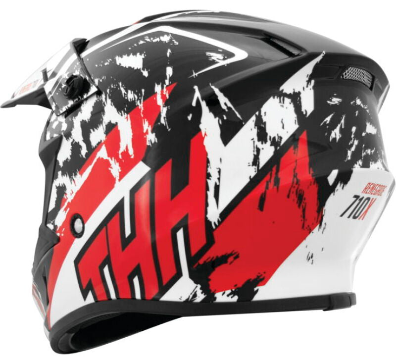 THH Helmets T710X Renegade Wt/Rd Ysm