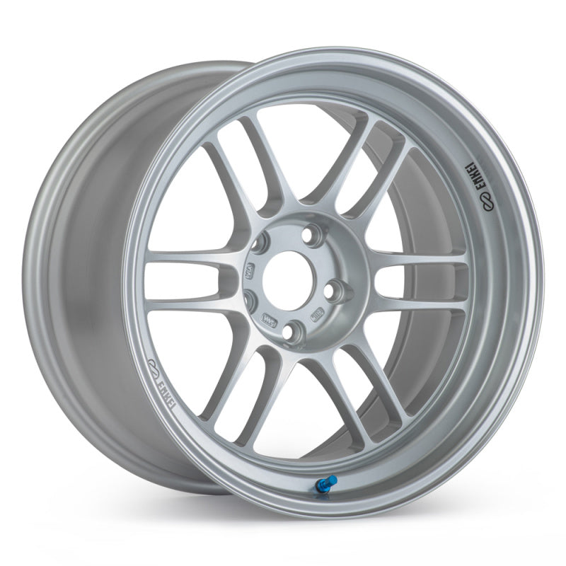 Enkei RPF1RS 18x9.5 5x114.3 12mm Offset 75mm Bore Silver Wheel Enkei