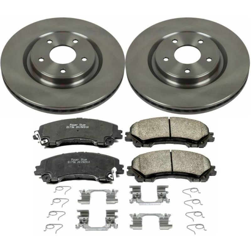 Power Stop 14-19 Nissan Rogue Front Autospecialty Brake Kit PowerStop