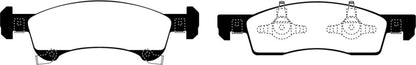 EBC GreenStuff Front Brake Pads - DP61651 EBC