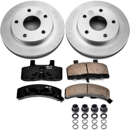 Power Stop 94-99 Dodge Ram 1500 Front Z17 Evolution Geomet Coated Brake Kit PowerStop