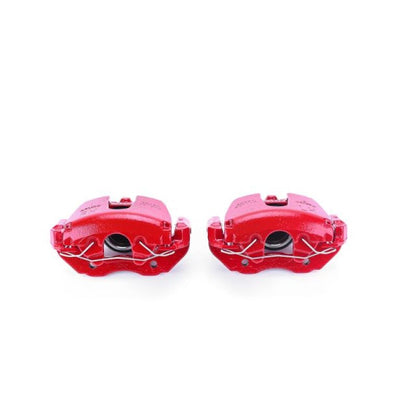 Power Stop 05-07 Ford Focus Front Red Calipers w/Brackets - Pair PowerStop