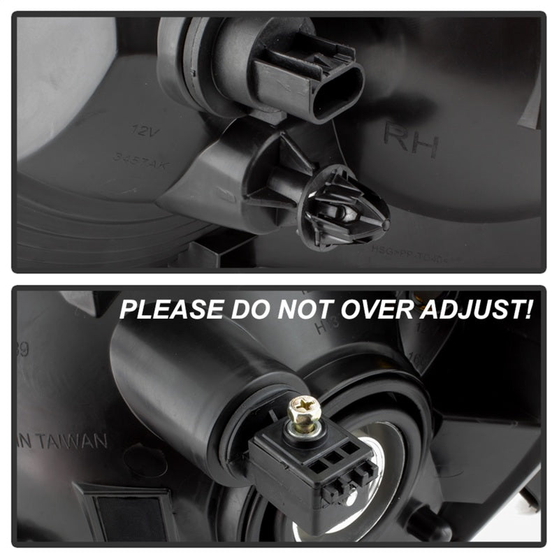 xTune 07-09 Dodge Durango OEM Style Headlights - Chrome (HD-JH-DDU07-AM-C) SPYDER