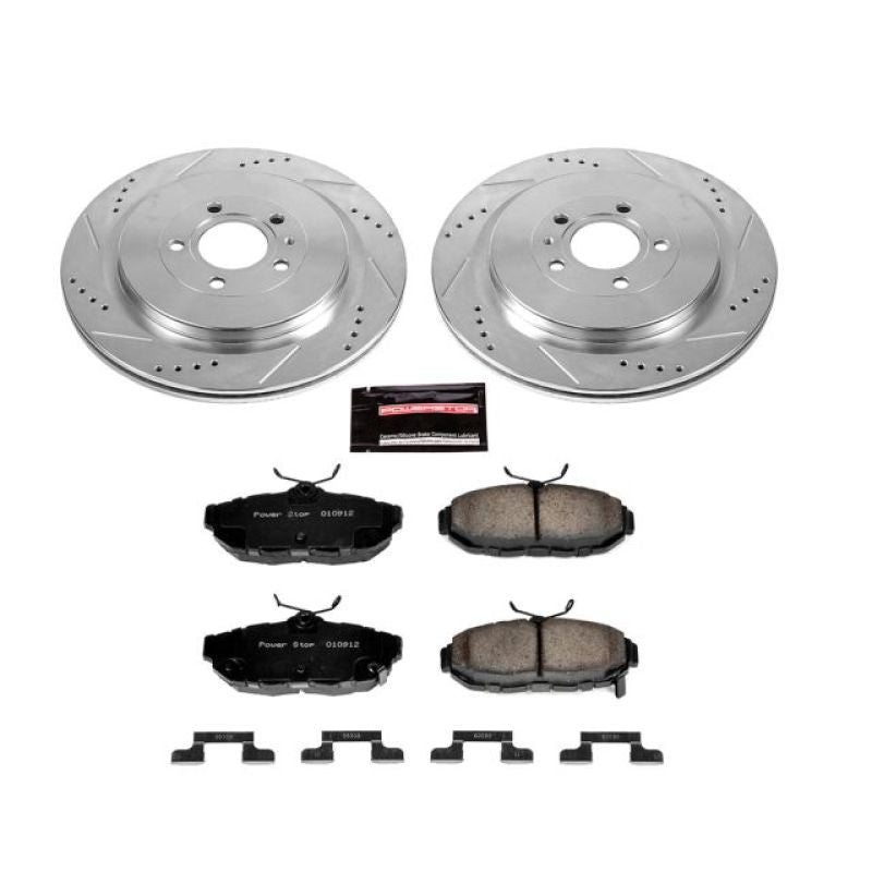 Power Stop 13-14 Ford Mustang Rear Z23 Evolution Sport Brake Kit PowerStop