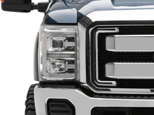 Load image into Gallery viewer, Raxiom 11-16 Ford F-250 Super Duty LED Projector Headlights - Chrome Housing (Clear Lens)