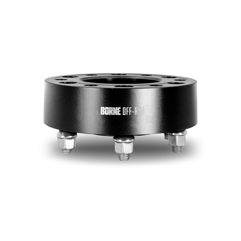 Borne Off-Road Wheel Spacers - 6x135 - 87.1 - 38 - M14 - Black Borne Off-Road