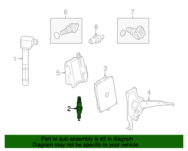 Genuine OEM Honda Spark Plugs (12290-5A2-A02) Set of 4