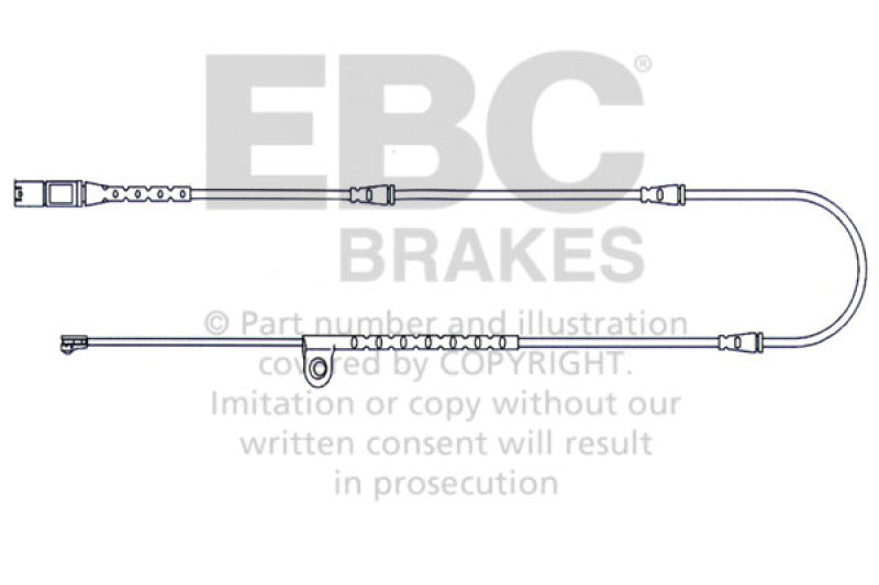 EBC 2010-2014 BMW X5 4.4L Twin Turbo Front Wear Leads EBC
