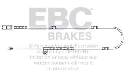 EBC 2010-2014 BMW X5 4.4L Twin Turbo Front Wear Leads EBC