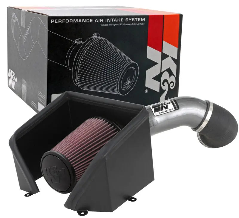 K&N 20-21 Chevy / GMC 2500/3500 6.6L V8 Performance Air Intake System K&N Engineering