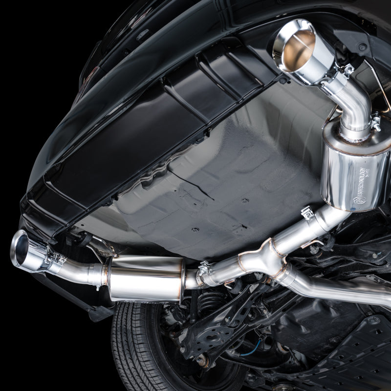 AWE Tuning 22+ Honda Civic Si/Acura Integra Touring Edition Catback Exhaust - Dual Chrome Silver Tip AWE Tuning