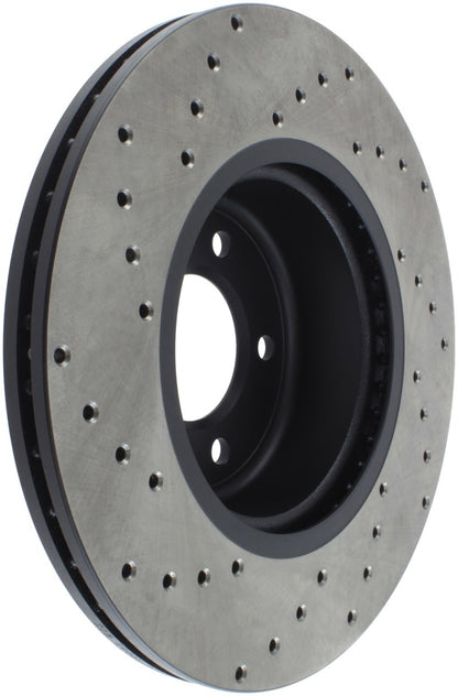 StopTech Sport Cross Drilled Brake Rotor - Front Right Stoptech