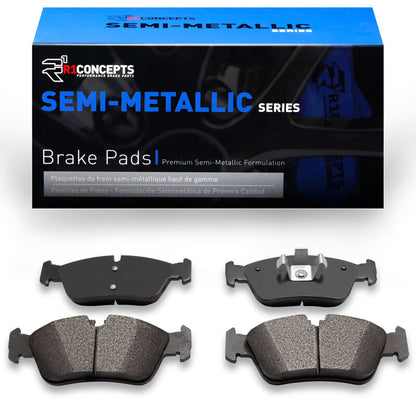 R1 Front Semi-Metallic Brake Pads 2005-2006 BMW 120i (Mexico) - 2311-1228-00