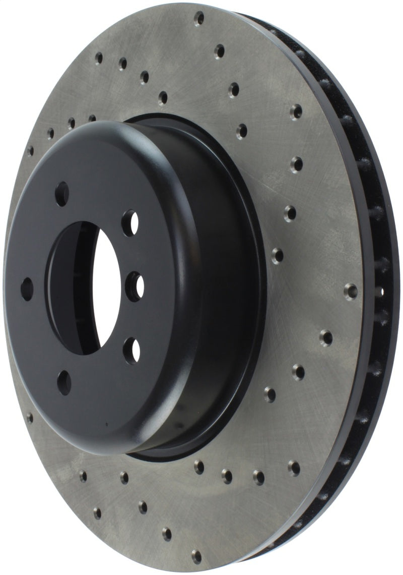 StopTech 04-10 BMW 5-Series & 6-Series Drilled Left Front Rotor Stoptech