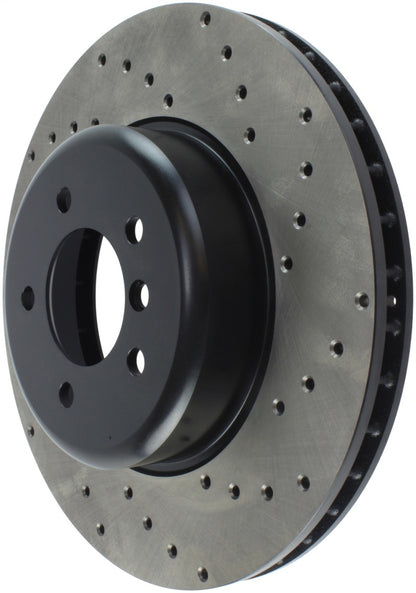 StopTech 04-10 BMW 5-Series & 6-Series Drilled Left Front Rotor Stoptech