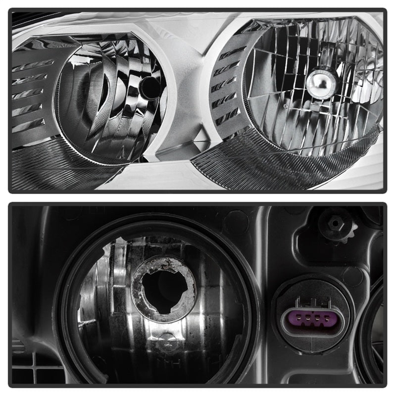 xTune 09-12 Chevy Traverse (Excl LTZ) Driver Side Headlights - OEM Left (HD-JH-CTRA09-OE-L) SPYDER