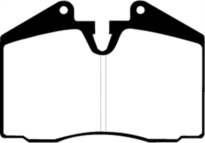 EBC GreenStuff Rear Brake Pads - DP2612 EBC