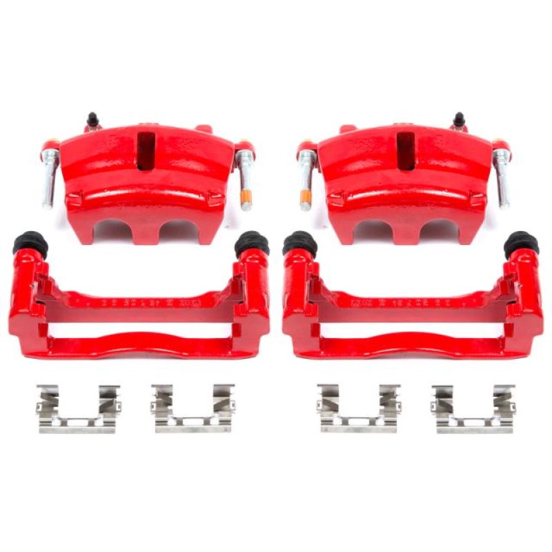 Power Stop 06-07 Buick Rainier Front Red Calipers w/Brackets - Pair PowerStop