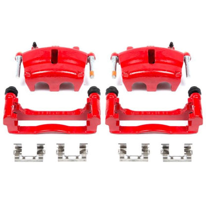 Power Stop 06-07 Buick Rainier Front Red Calipers w/Brackets - Pair PowerStop