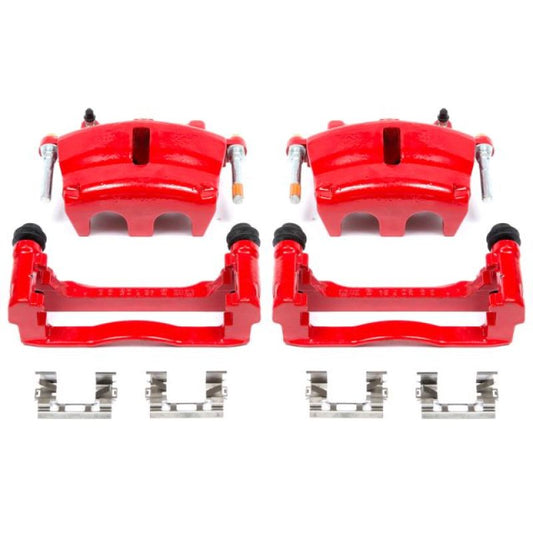Power Stop 06-07 Buick Rainier Front Red Calipers w/Brackets - Pair PowerStop