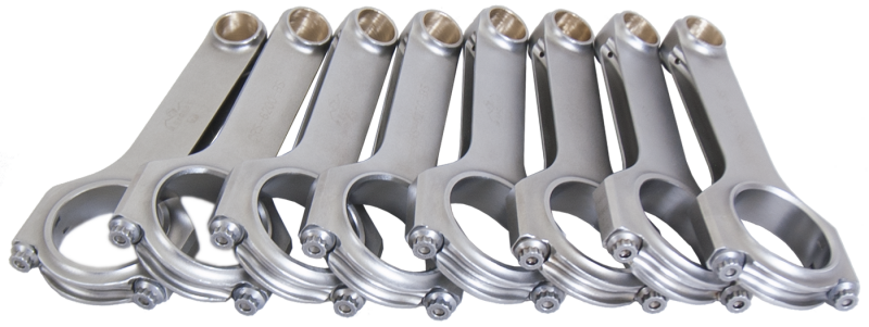 Eagle Chevrolet Small Block 6.200in Length Forged 4340 Steel H-Beam Rods - Set of 8