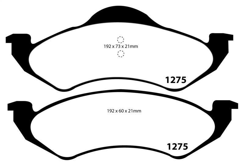 EBC YellowStuff Front Brake Pads - DP41275R