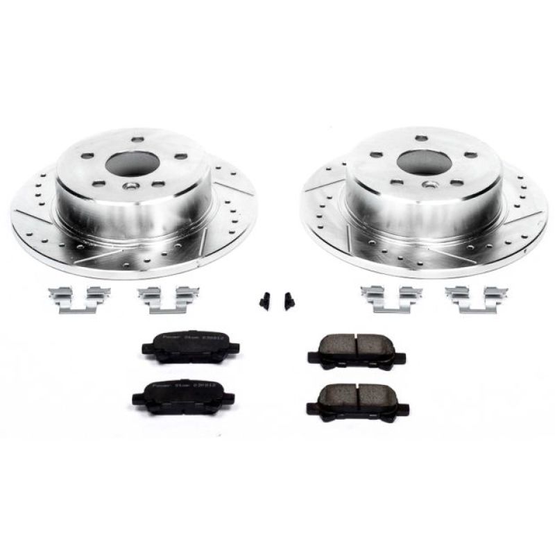 Power Stop 00-04 Toyota Avalon Rear Z23 Evolution Sport Brake Kit