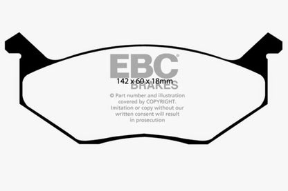 EBC GreenStuff Front Brake Pads - DP2678 EBC