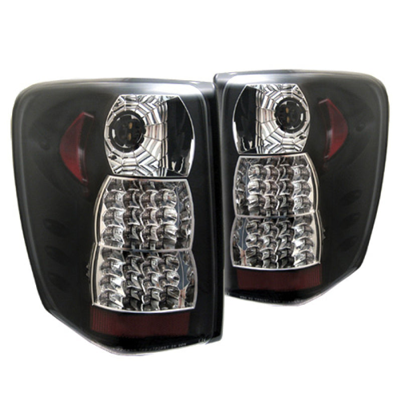 Spyder Jeep Grand Cherokee 99-04 (LED Indicator)LED Tail Lights Black ALT-YD-JGC99-LED-BK SPYDER