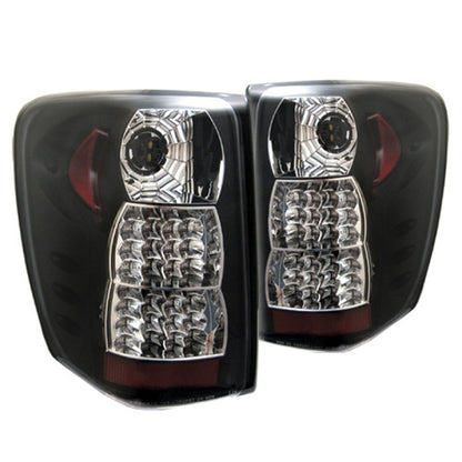 Spyder Jeep Grand Cherokee 99-04 (LED Indicator)LED Tail Lights Black ALT-YD-JGC99-LED-BK SPYDER