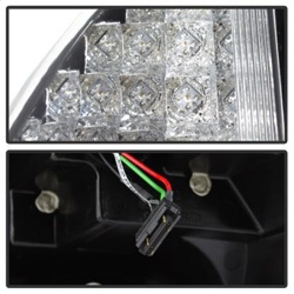 Spyder Dodge Magnum 05-08 LED Tail Lights Black ALT-YD-DMAG05-LED-BK SPYDER