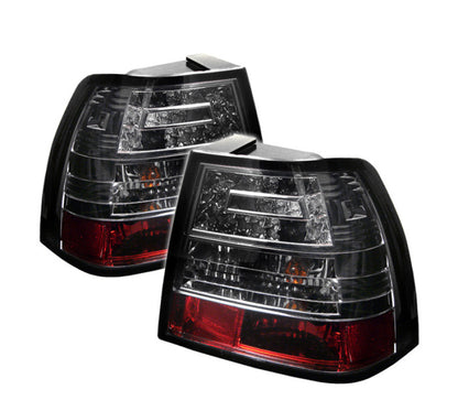 Spyder Volkswagen Jetta 99-04 LED Tail Lights Smoke ALT-YD-VJ99-LED-SM SPYDER