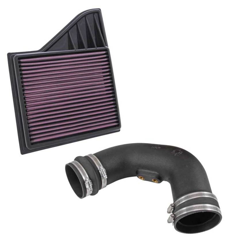 K&N 11-14 Ford Mustang GT 5.0L V8 Performance Intake Kit K&N Engineering