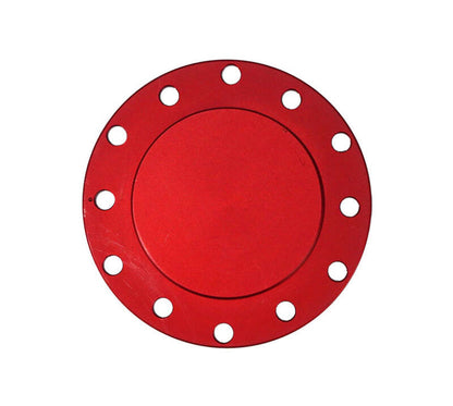 NRG Horn Delete Plate Flush 70x6in / 74x6 PCD pattern - Red - STR-150RD