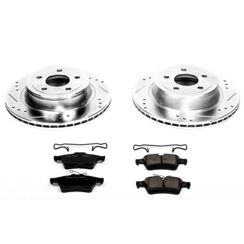 Power Stop 08-10 Chevrolet Cobalt Rear Z23 Evolution Sport Brake Kit PowerStop