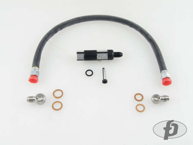 Forced Performance EVO X High Flow Oil Supply Line with Inline Filter