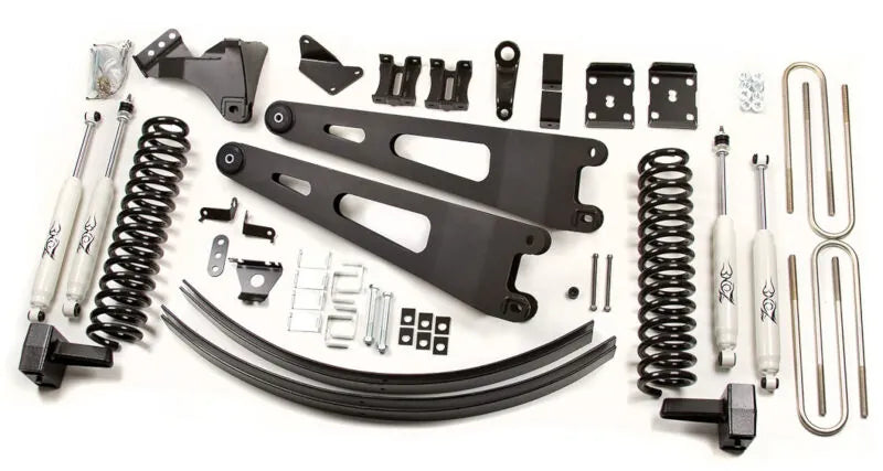 Zone Offroad 11-16 F-250 6in Rear Block Kit w/ o ovld