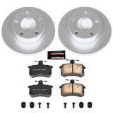 Power Stop 96-01 Audi A4 Quattro Rear Z23 Evolution Sport Coated Brake Kit