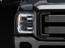 Load image into Gallery viewer, Raxiom 11-16 Ford F-250 Super Duty LED Projector Headlights - Chrome Housing (Clear Lens)