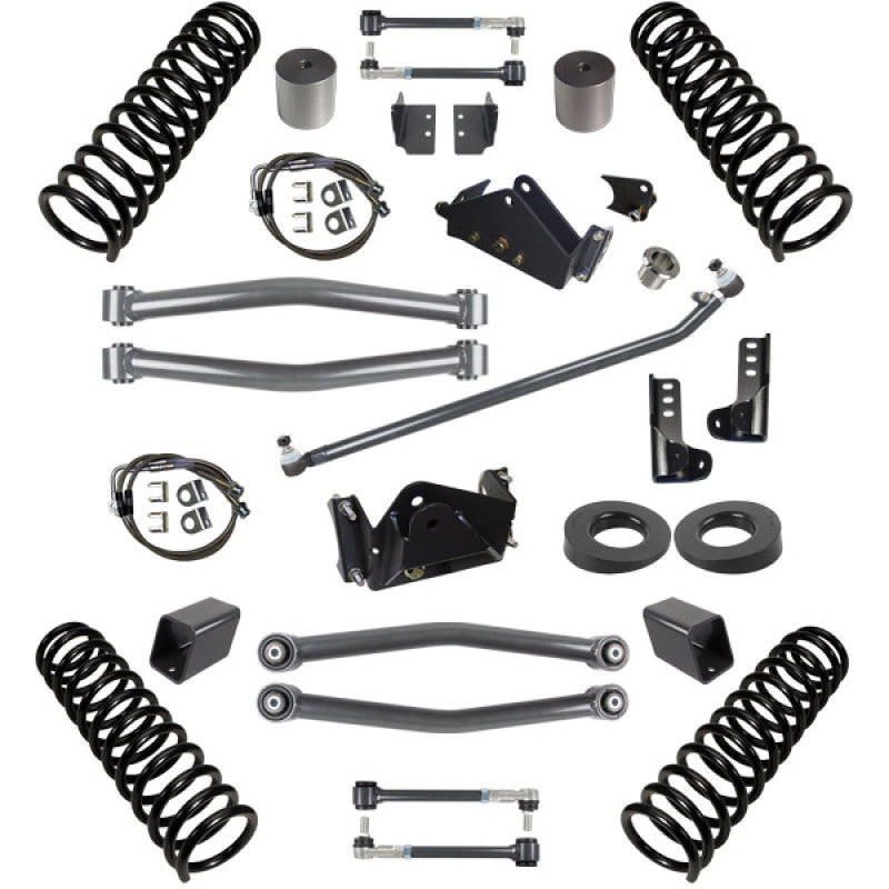Synergy 3.0in Lift Stage 2 Suspension System for 2007-2018 Jeep Wrangler JKU 4-Door - 8042-30