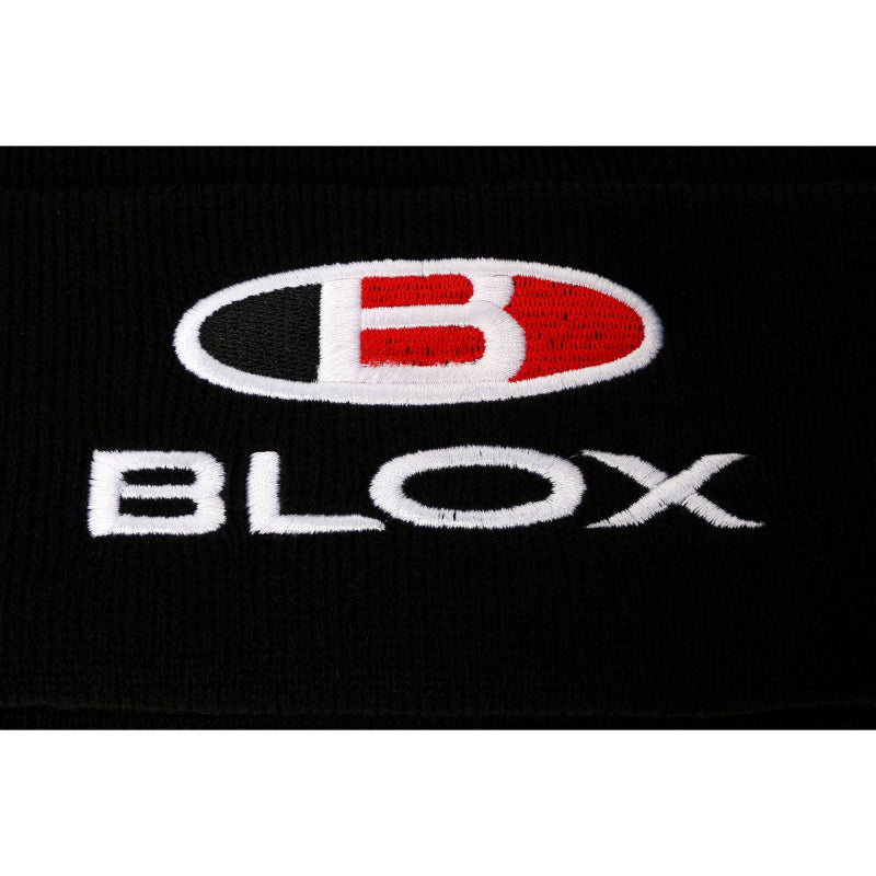 BLOX Racing Classic Beanie - Black w/ Stacked Logo BLOX Racing